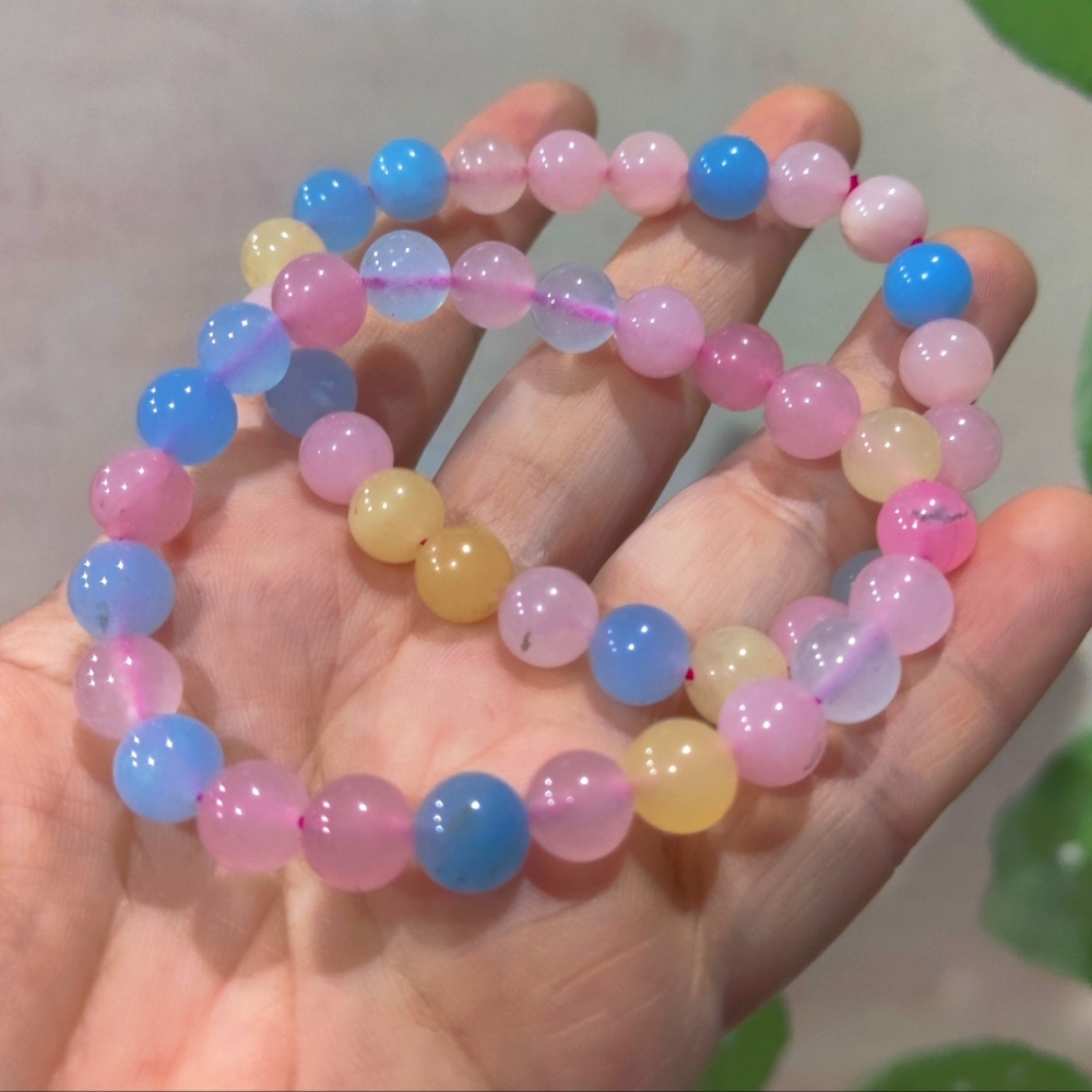 Morganite bracelet